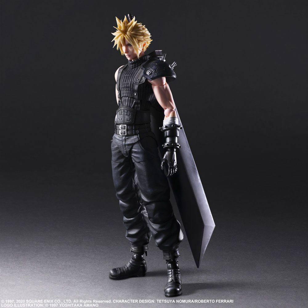Final Fantasy VII Remake Play Arts Kai Actionfigur Cloud Strife Ver. 2 27 cm Square-Enix