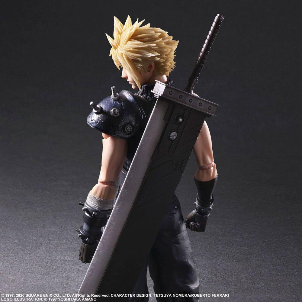 Final Fantasy VII Remake Play Arts Kai Actionfigur Cloud Strife Ver. 2 27 cm Square-Enix