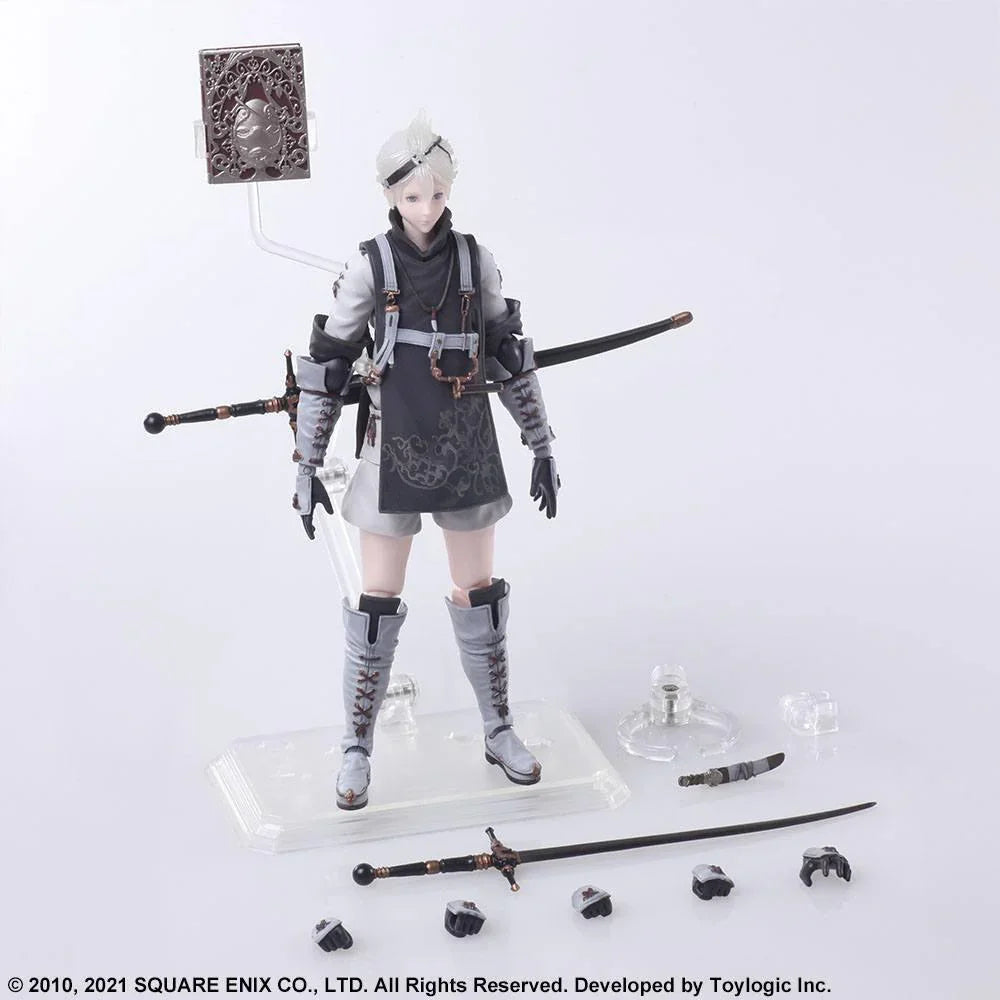 Nier Replicant ver.1.22474487139... Bring Arts Actionfigur Ung Protagonist 14 cm Square-Enix