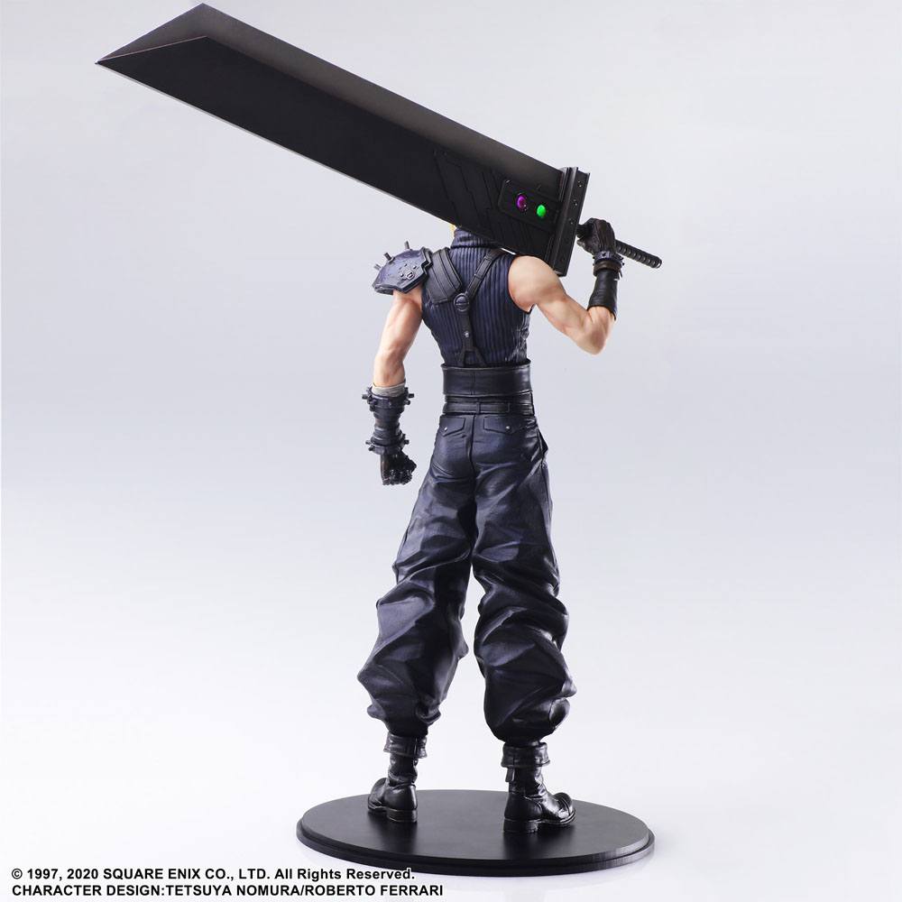Final Fantasy VII Remake Static Arts Gallery Figur Cloud Strife 26 cm Square-Enix