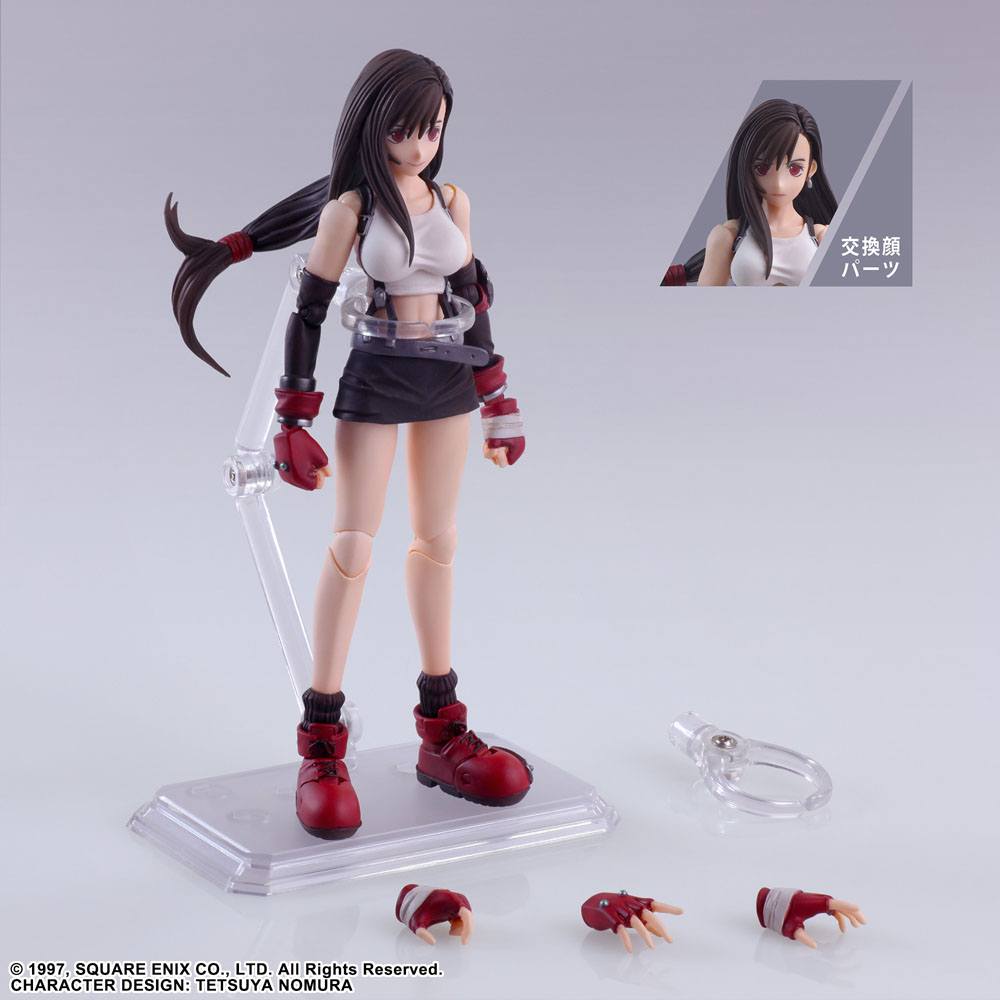 Final Fantasy VII Bring Arts Actionfigur Tifa Lockhart 14 cm