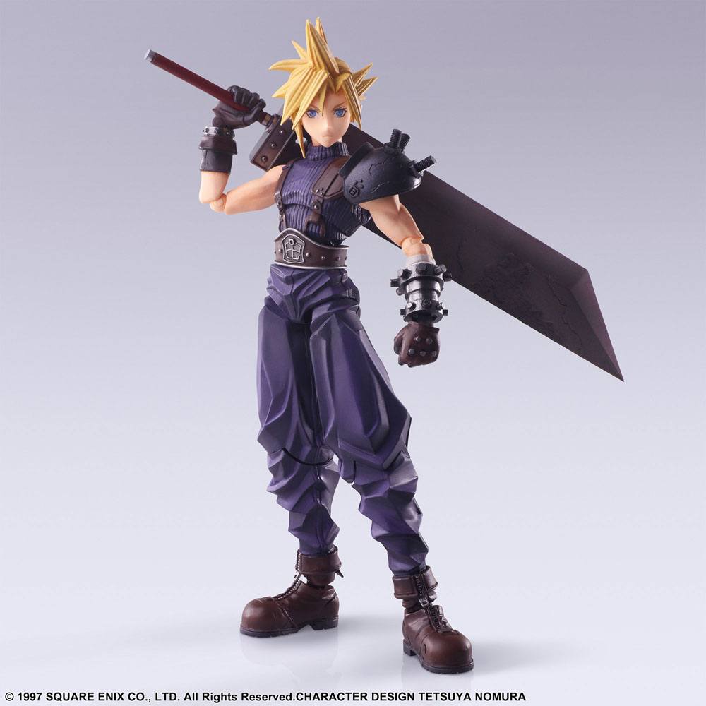 FINAL FANTASY VII Bring Arts Actionfigur Cloud Strife 15 cm Square-Enix