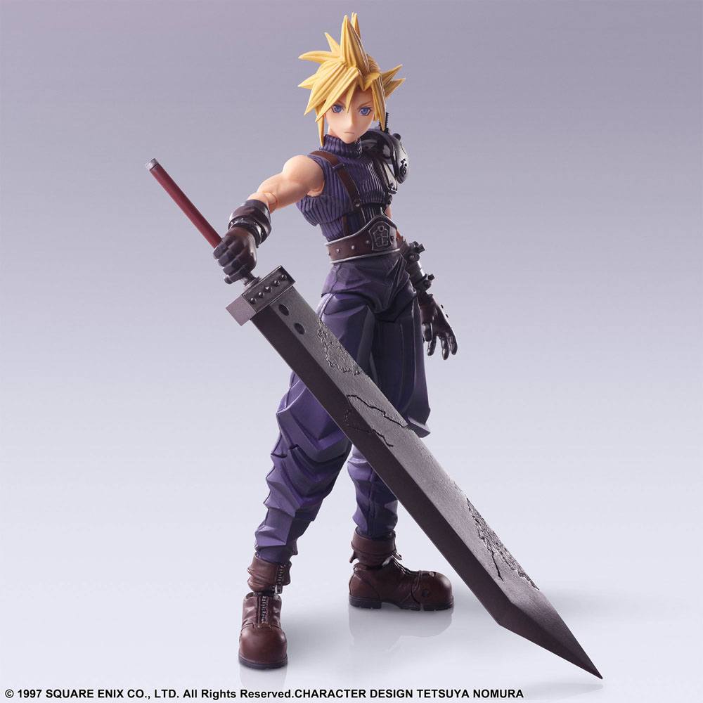 FINAL FANTASY VII Bring Arts Actionfigur Cloud Strife 15 cm Square-Enix