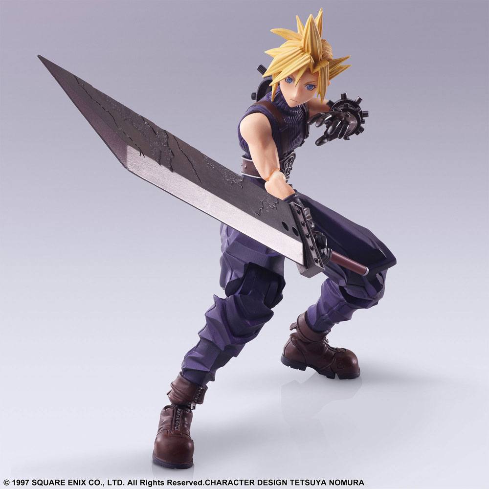 FINAL FANTASY VII Bring Arts Actionfigur Cloud Strife 15 cm Square-Enix