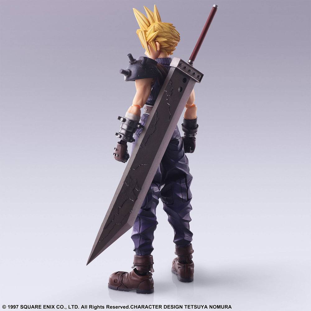 FINAL FANTASY VII Bring Arts Actionfigur Cloud Strife 15 cm Square-Enix