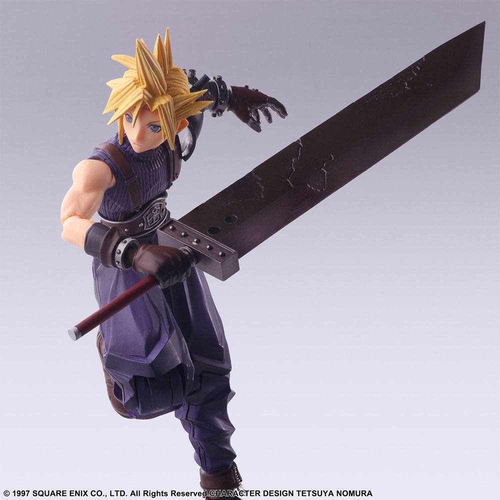 FINAL FANTASY VII Bring Arts Actionfigur Cloud Strife 15 cm Square-Enix