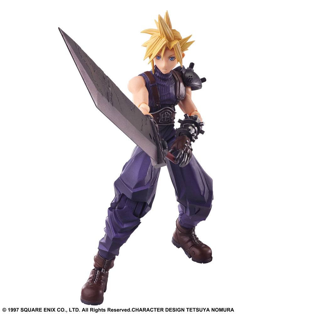 FINAL FANTASY VII Bring Arts Actionfigur Cloud Strife 15 cm Square-Enix
