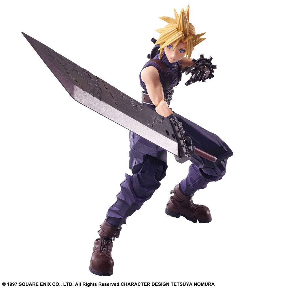 FINAL FANTASY VII Bring Arts Actionfigur Cloud Strife 15 cm Square-Enix