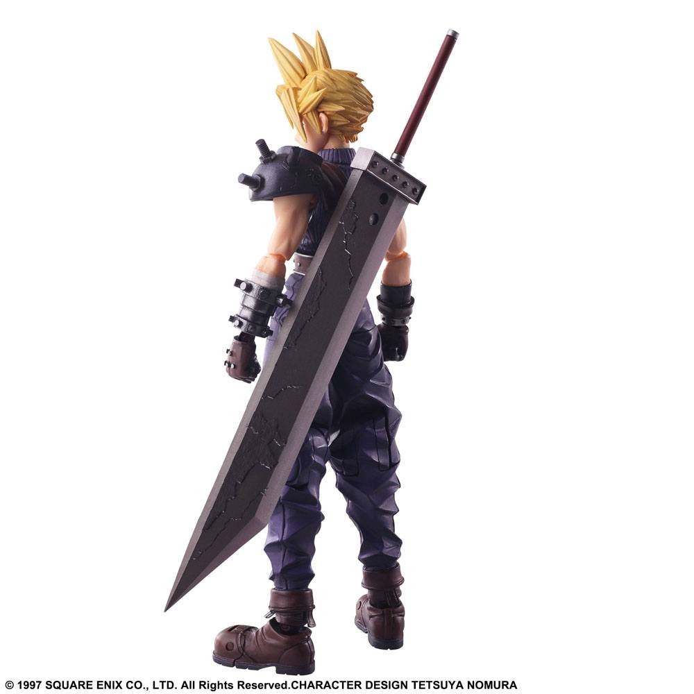 FINAL FANTASY VII Bring Arts Actionfigur Cloud Strife 15 cm Square-Enix