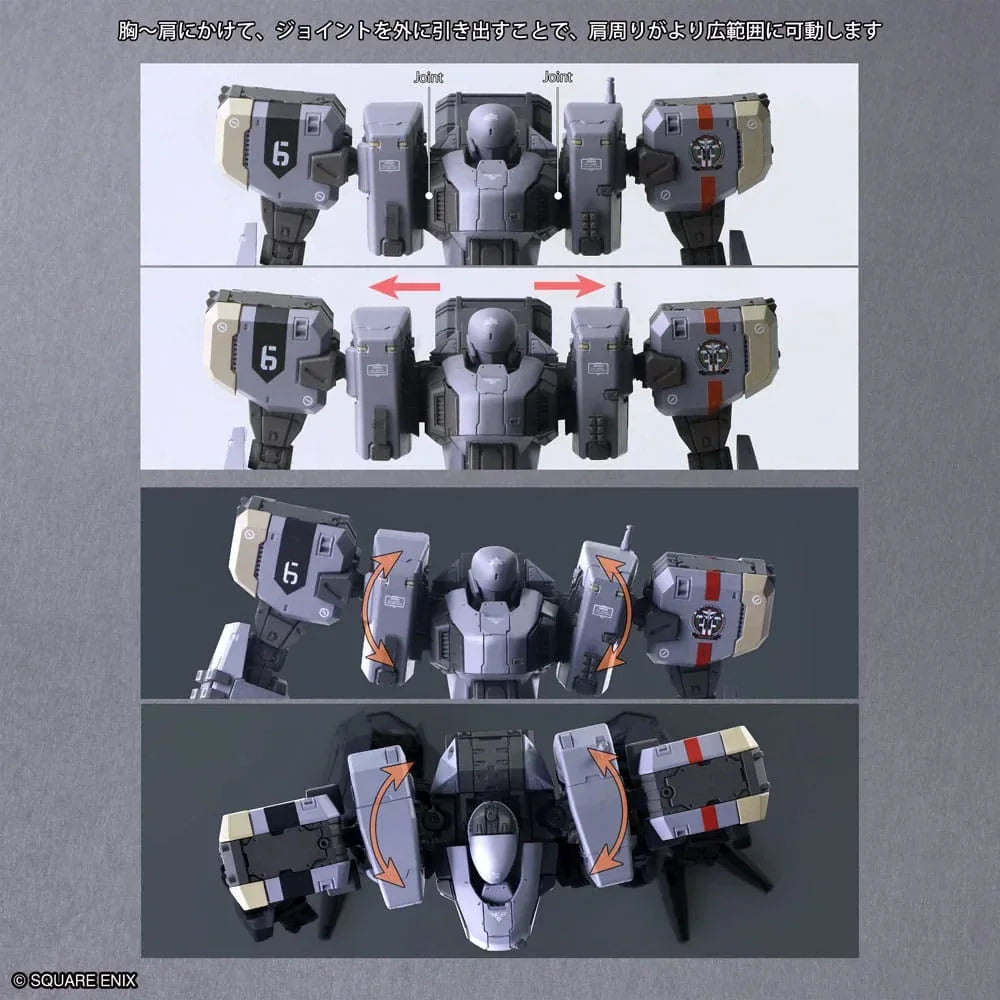 Front Mission Structure Arts Plastmodellkit 1/48 Zenith V 30-årsjubileumsutgåvan Square-Enix