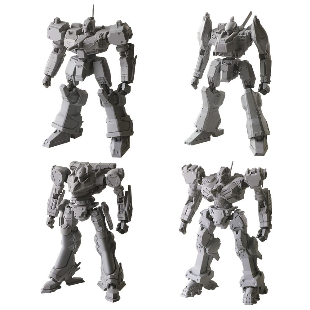 Armored Core Structure Arts Plastmodellkit 4-Pack Serie 1 Square-Enix