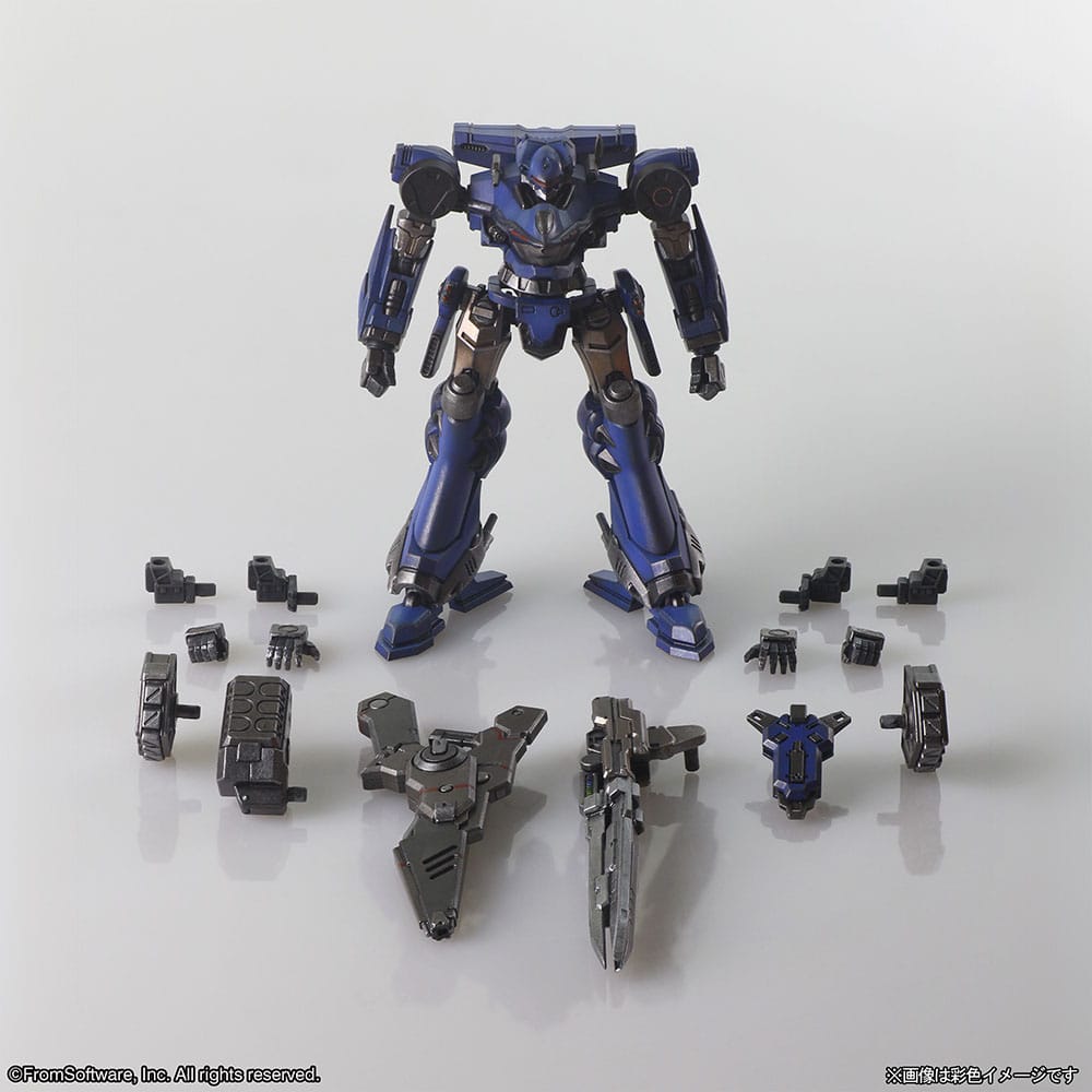 Armored Core Structure Arts Plastmodellkit 4-Pack Serie 1 Square-Enix