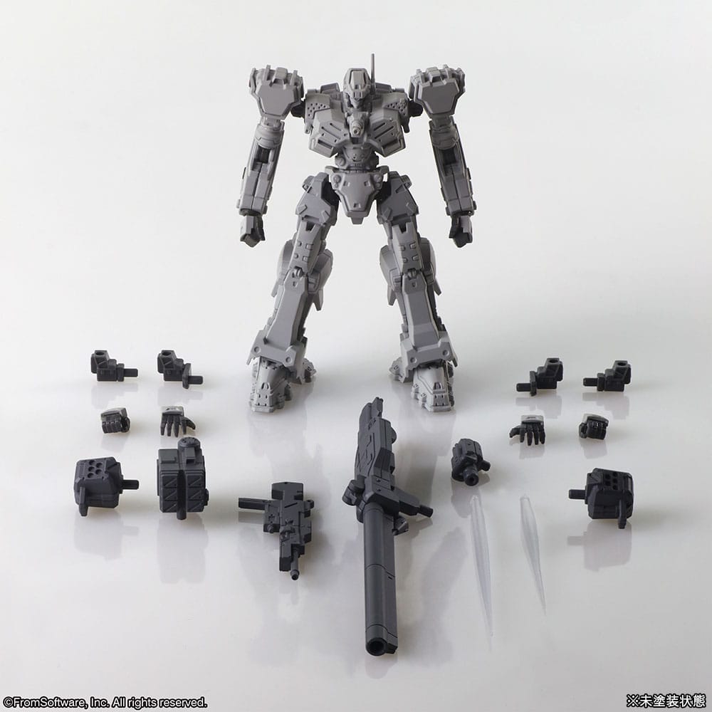 Armored Core Structure Arts Plastmodellkit 4-Pack Serie 1 Square-Enix