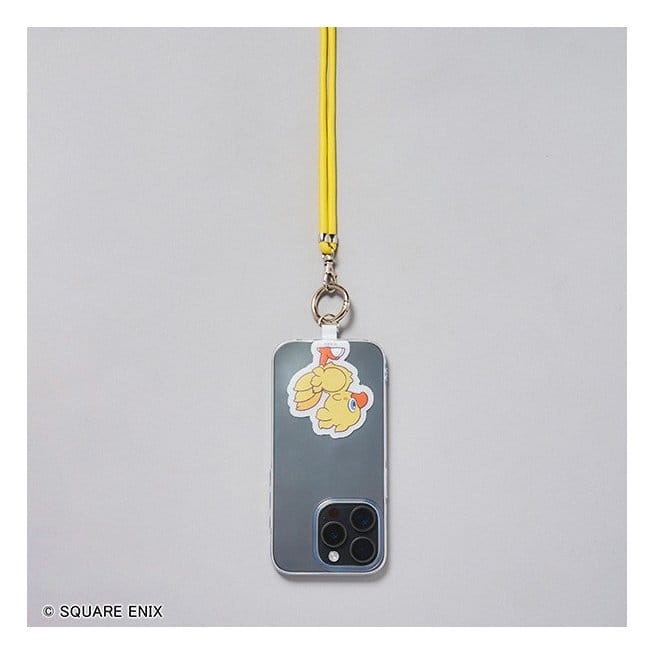 Final Fantasy Mobiltelefonskuldrem med Chocobo-design