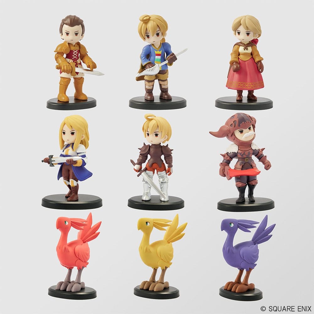 Final Fantasy Tactics Miniatyrfigurssamling Vol. 1 7–8 cm Blind Box Display (9)
