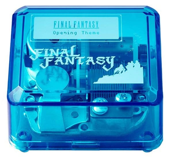 Final Fantasy Musiksymbol Med Tema från Öppningsscenen Våg 3