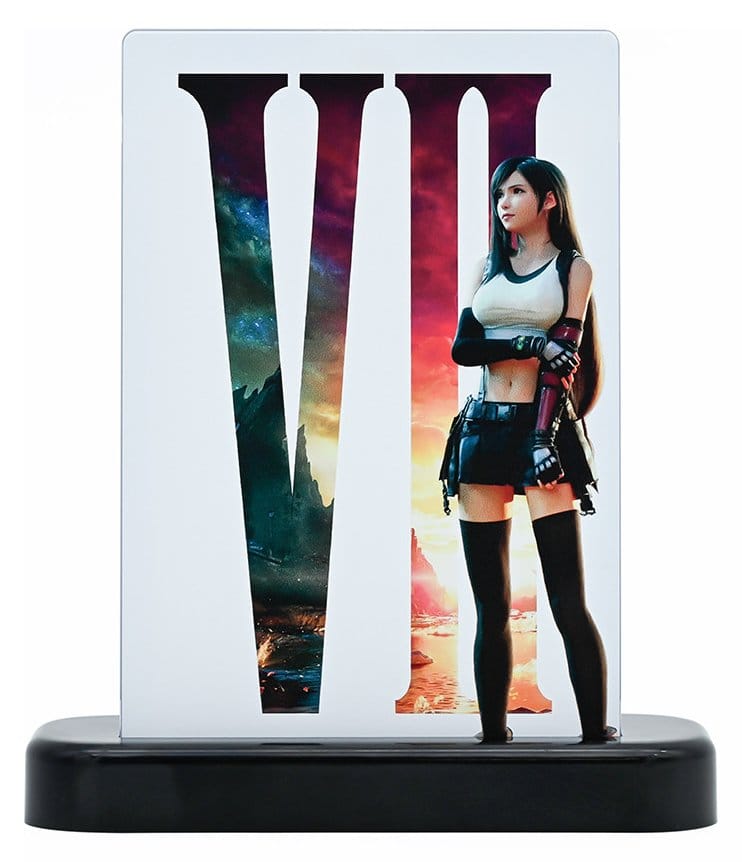 Final Fantasy ONE-TOUCH EDGE magnetiskt kortfodral med motiv av Tifa