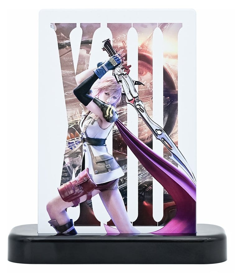 Final Fantasy ONE-TOUCH EDGE magnetiskt kortfodral med Lightning-motiv