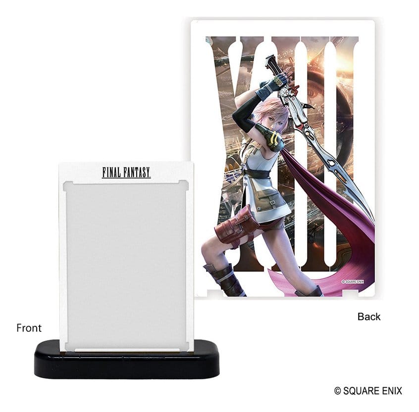 Final Fantasy ONE-TOUCH EDGE magnetiskt kortfodral med Lightning-motiv