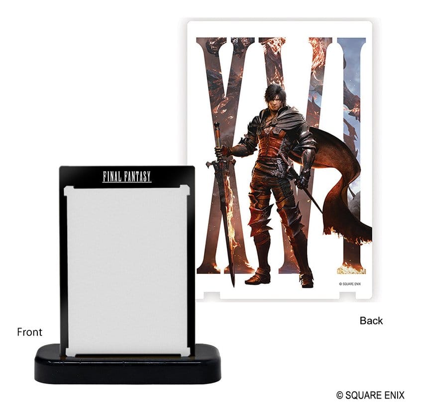 Final Fantasy Magnetiskt Kortfodral One Touch Edge med Clive-motiv