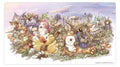 Final Fantasy Spelmatta Chocobo och Vänner 61 x 34 cm