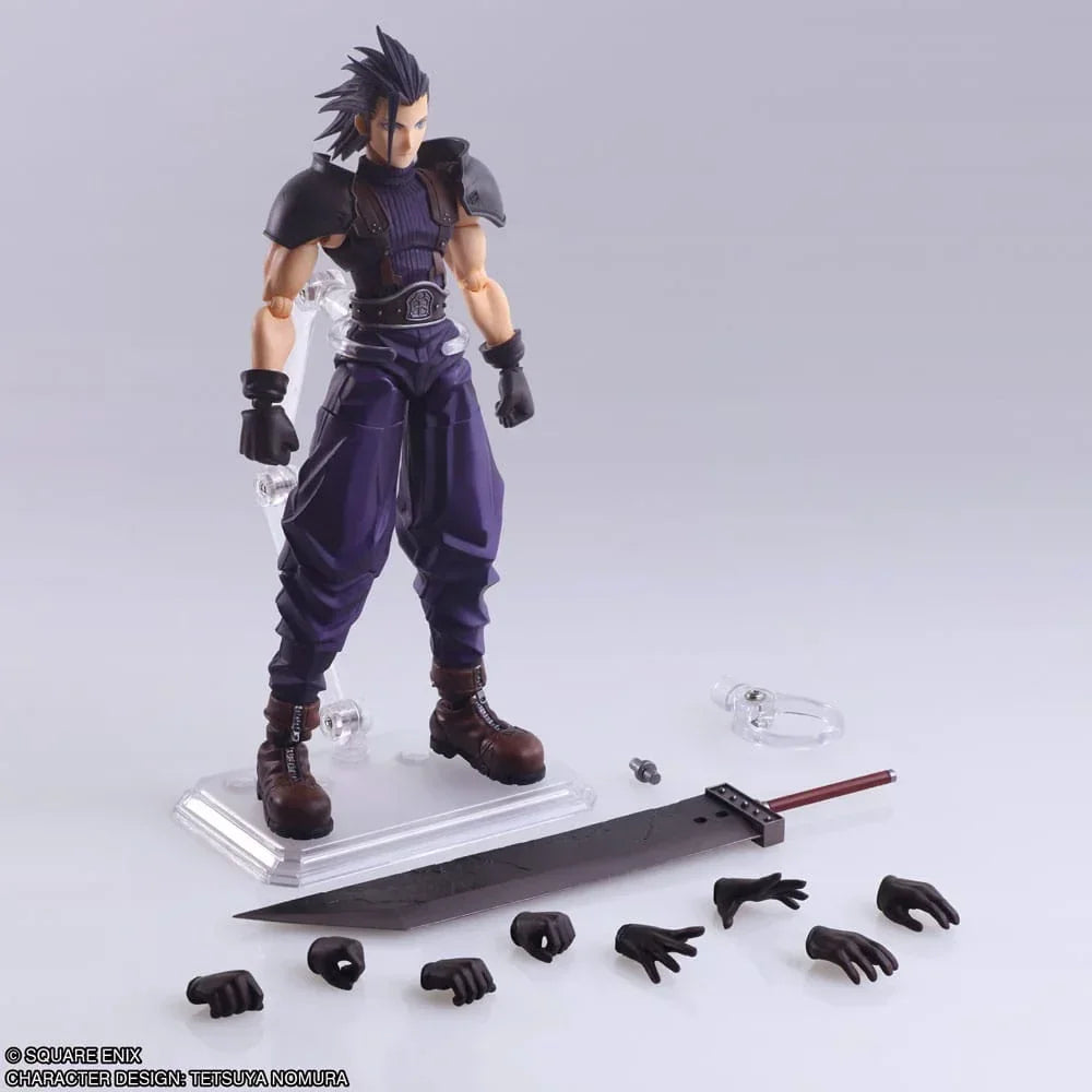 Final Fantasy VII Bring Arts Action Figur Zack Fair 16 cm Square-Enix