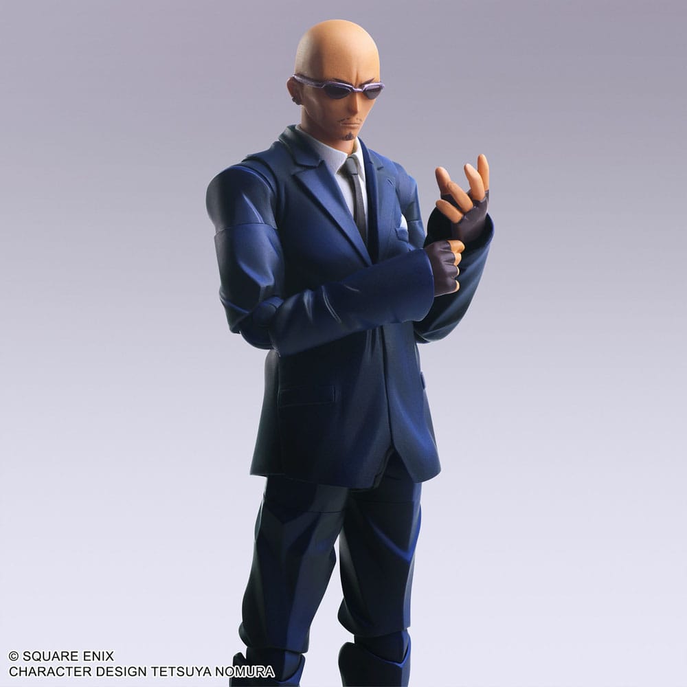 Final Fantasy VII Bring Arts Action Figur Rude 16 cm Square-Enix