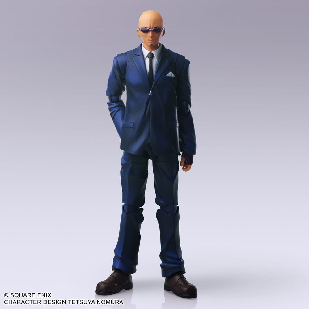 Final Fantasy VII Bring Arts Action Figur Rude 16 cm Square-Enix