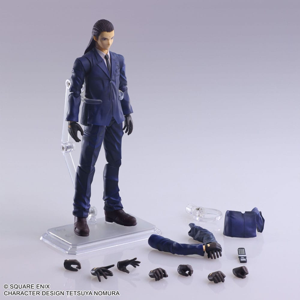 Final Fantasy VII Bring Arts Action Figur Tseng 15 cm Square-Enix