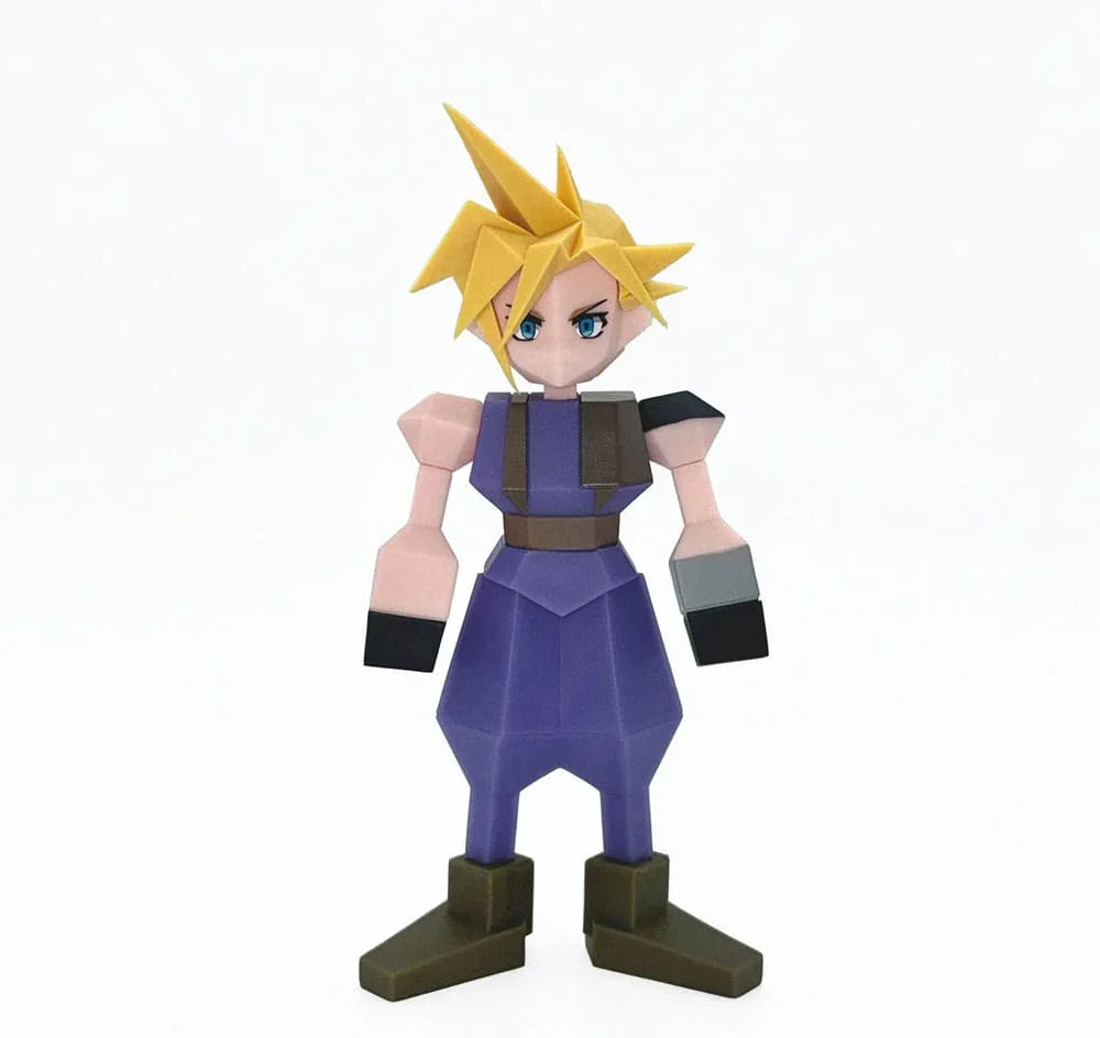 Final Fantasy VII Polygon Figur Cloud Strife 15 cm Square-Enix