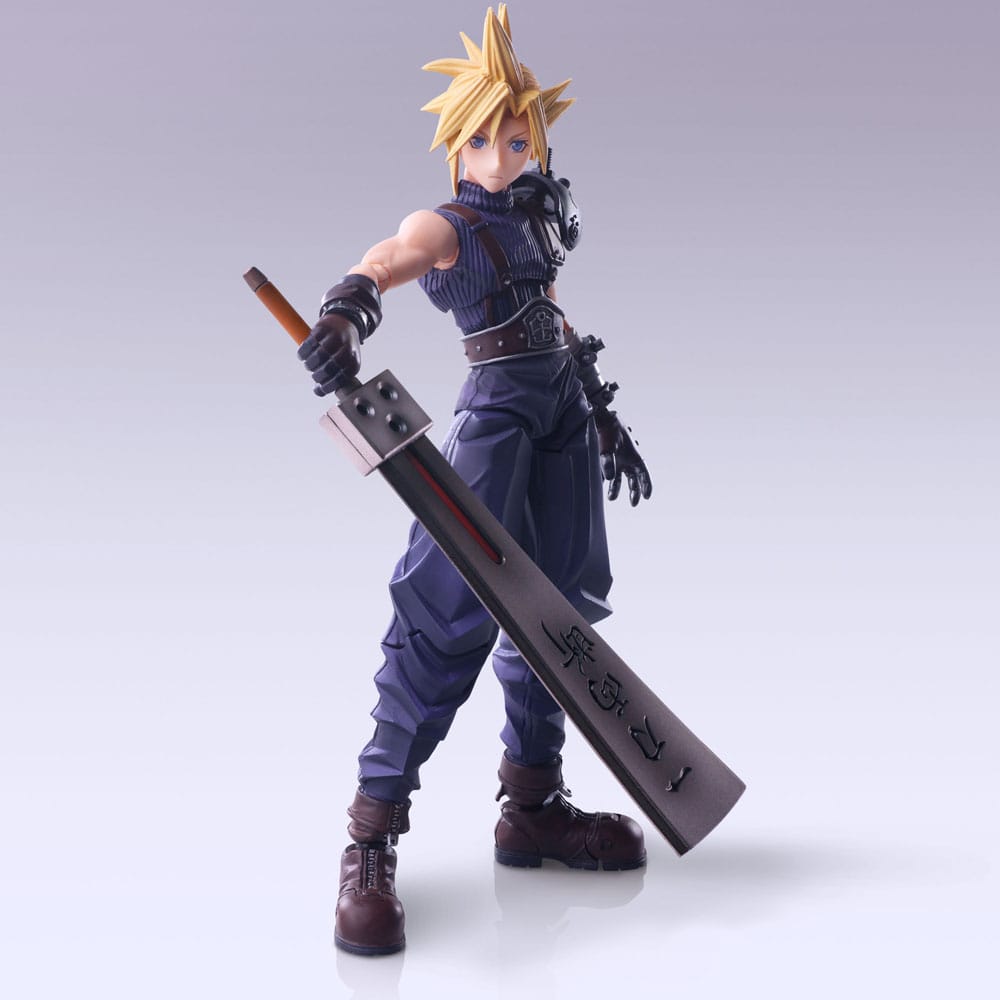 Final Fantasy VII Bring Arts Action Figur Cloud Strife Hardedge Ver. 15 cm Square-Enix