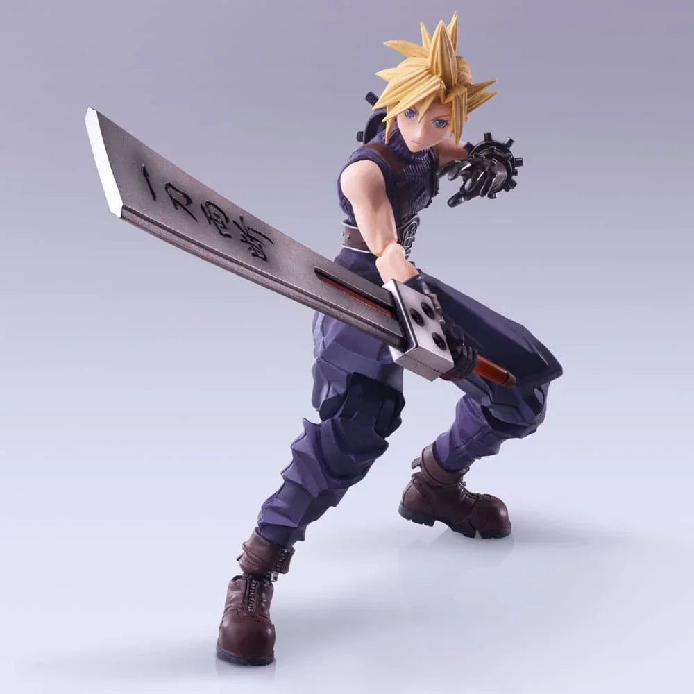 Final Fantasy VII Bring Arts Action Figur Cloud Strife Hardedge Ver. 15 cm Square-Enix