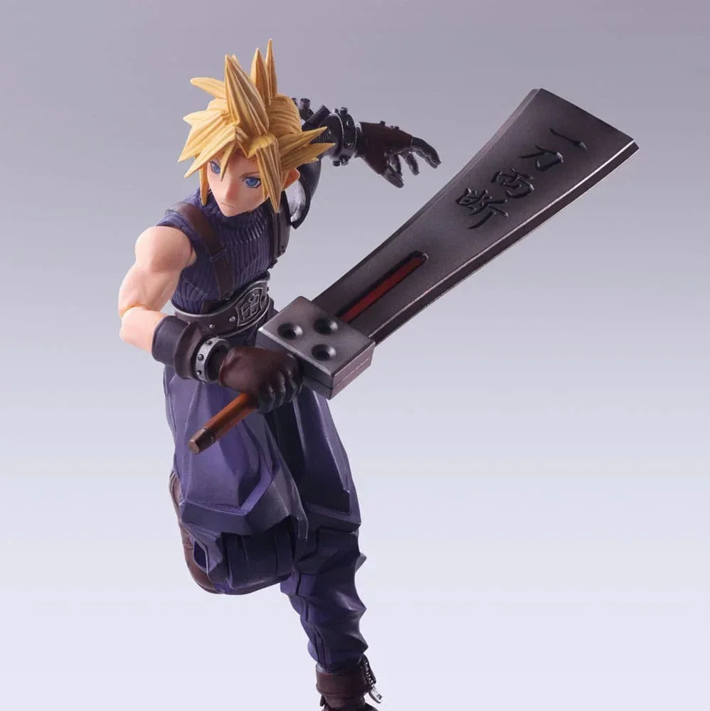 Final Fantasy VII Bring Arts Action Figur Cloud Strife Hardedge Ver. 15 cm Square-Enix