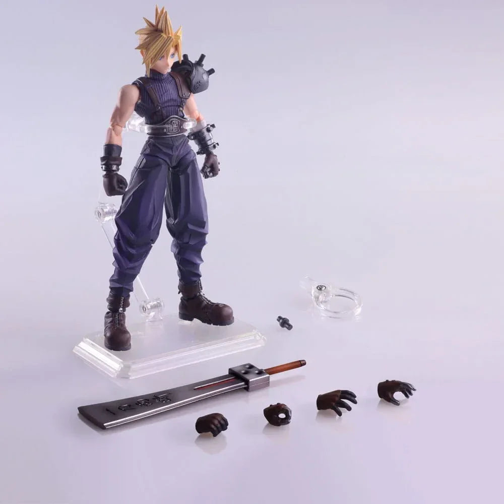 Final Fantasy VII Bring Arts Action Figur Cloud Strife Hardedge Ver. 15 cm Square-Enix