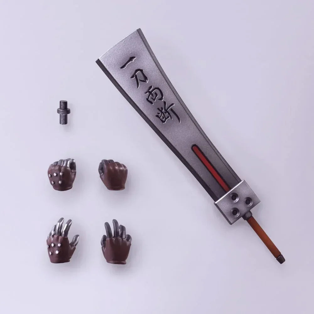 Final Fantasy VII Bring Arts Action Figur Cloud Strife Hardedge Ver. 15 cm Square-Enix