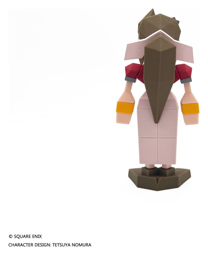 Final Fantasy VII Polygonfigur Aerith Gainsborough, cirka 14 cm hög