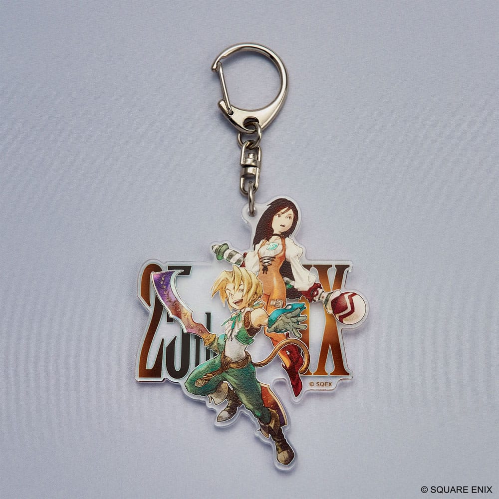 Final Fantasy IX Acrylic Nyckelring 25th Anniversary Zidane & Garnet Square-Enix