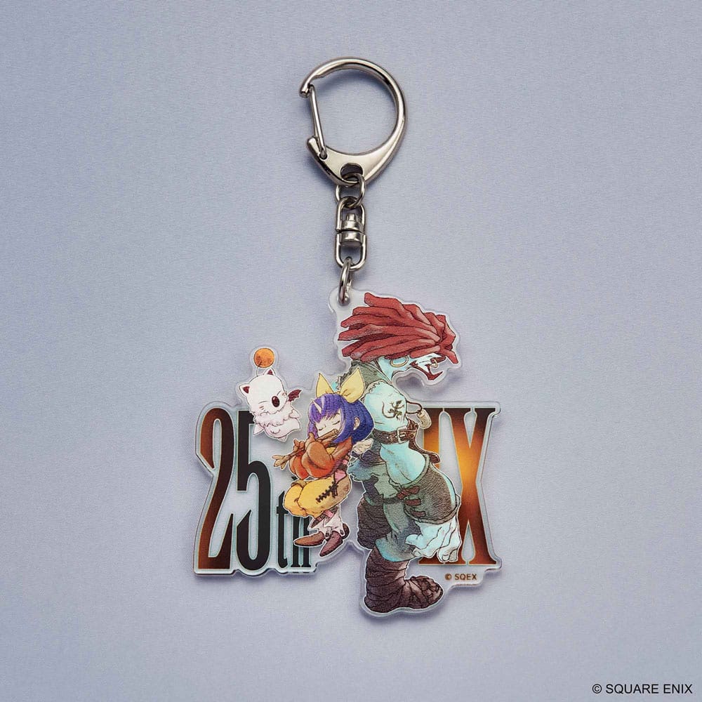 Final Fantasy IX Acrylic Nyckelring 25th Anniversary Eiko & Salamander Square-Enix