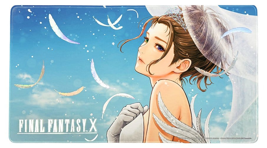 Final Fantasy X Spelmatta Yunas Brudklänning Folieprägling Utgåva