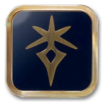 Final Fantasy XIV Jobbknapp med nål Mörk Riddare