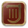 Final Fantasy XIV Yrkesnål Pins Bakknapp Bardsymbol