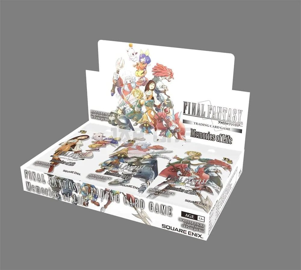 Final Fantasy Samlarkortspel Memories of Life-box *Engelsk version*
