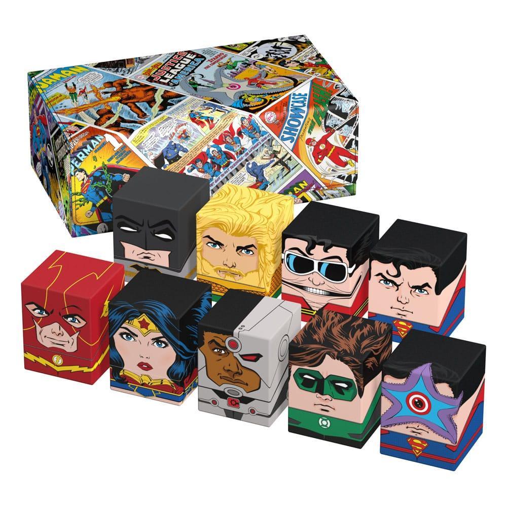 Squaroes - Collectors Case DC Justice League™ - Vintage Comics Squaroes