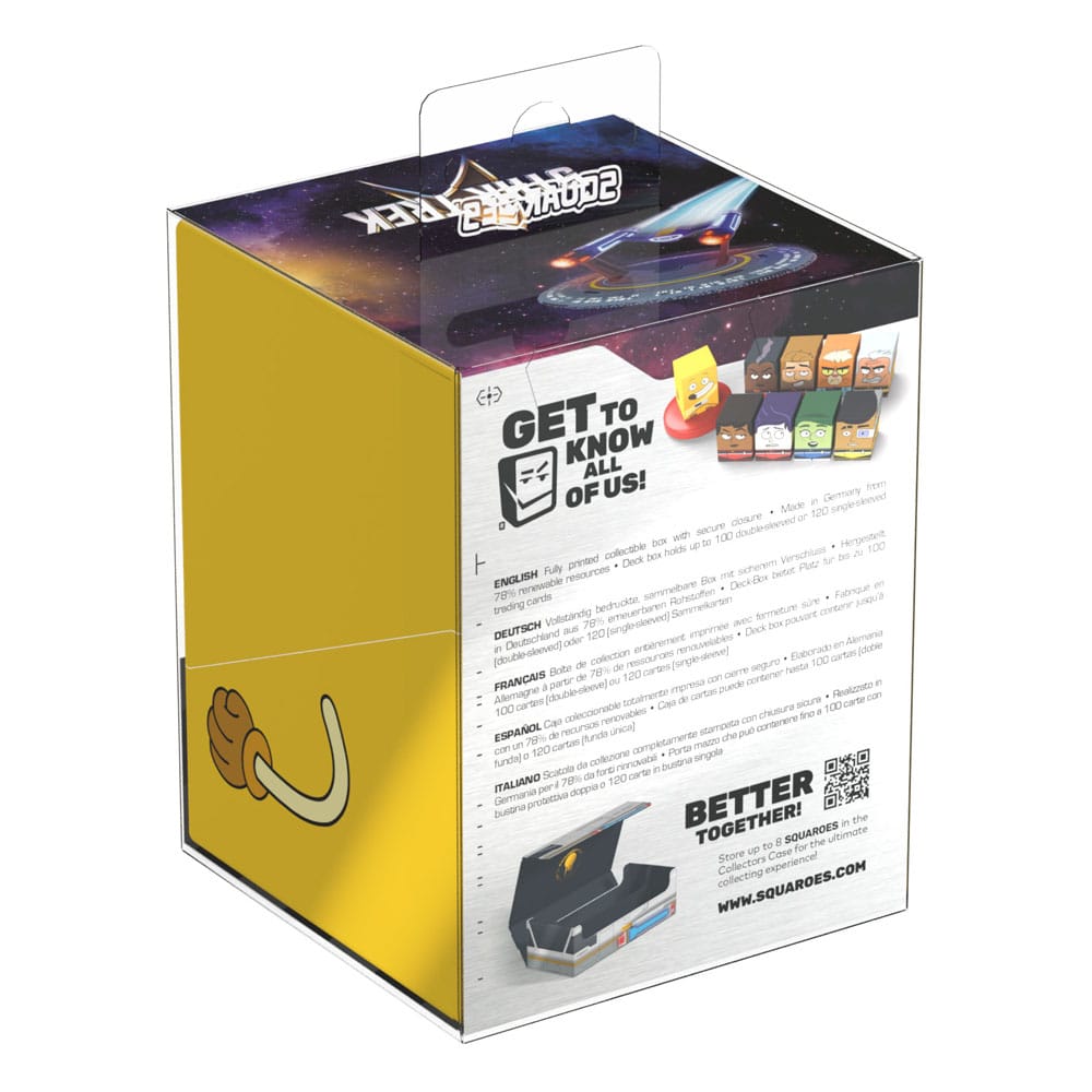 Squaroes - Squaroe Star Trek: Lower Decks™ ST009 - Badgey - Samlarlåda för TCG-lekar och tillbehör