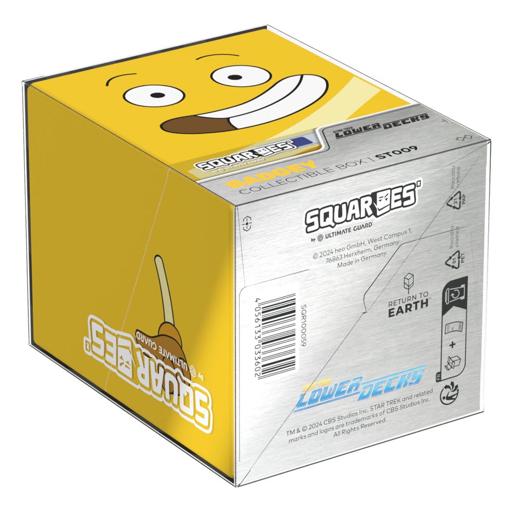 Squaroes - Squaroe Star Trek: Lower Decks™ ST009 - Badgey - Samlarlåda för TCG-lekar och tillbehör