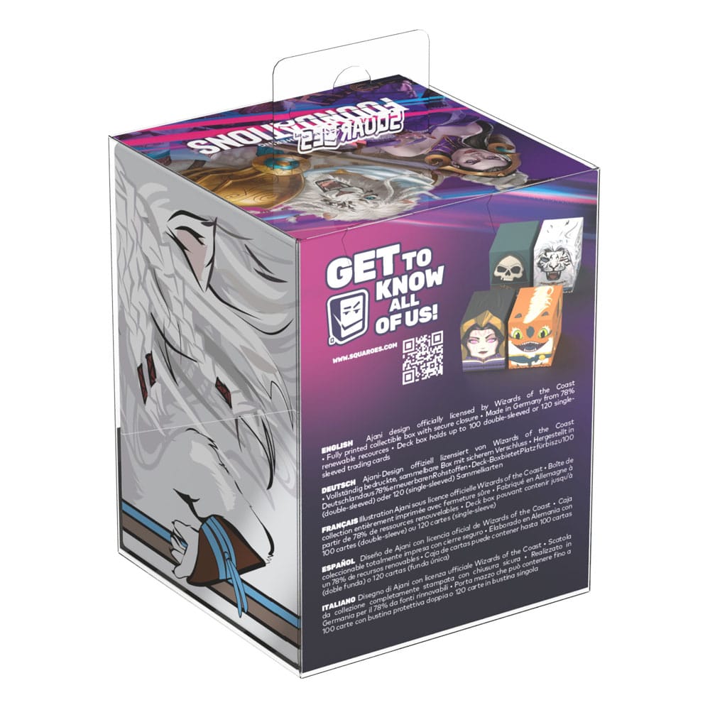 Squaroes - Squaroe Magic: The Gathering "Foundations" MTG004 - Ajani Squaroes