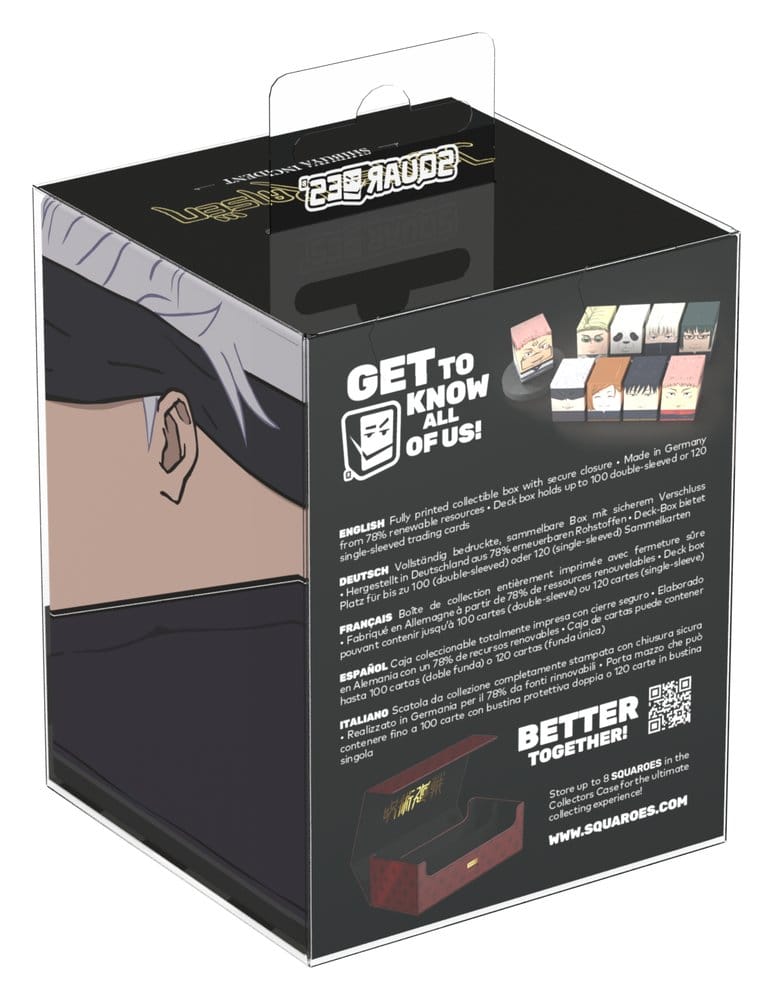 Squaroes Squaroe Jujutsu Kaisen JK007 – Satoru Gojo samlarskydd för tradingkort