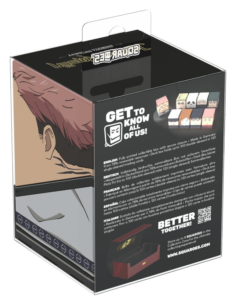 Squaroes Squaroe Jujutsu Kaisen JK009 - Ryomen Sukuna - Samlarbox för Kortspel