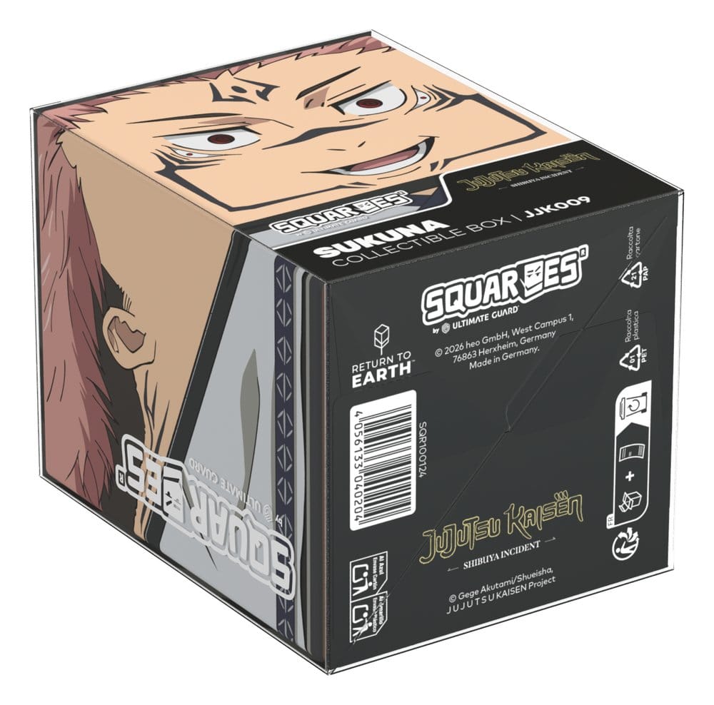 Squaroes Squaroe Jujutsu Kaisen JK009 - Ryomen Sukuna - Samlarbox för Kortspel