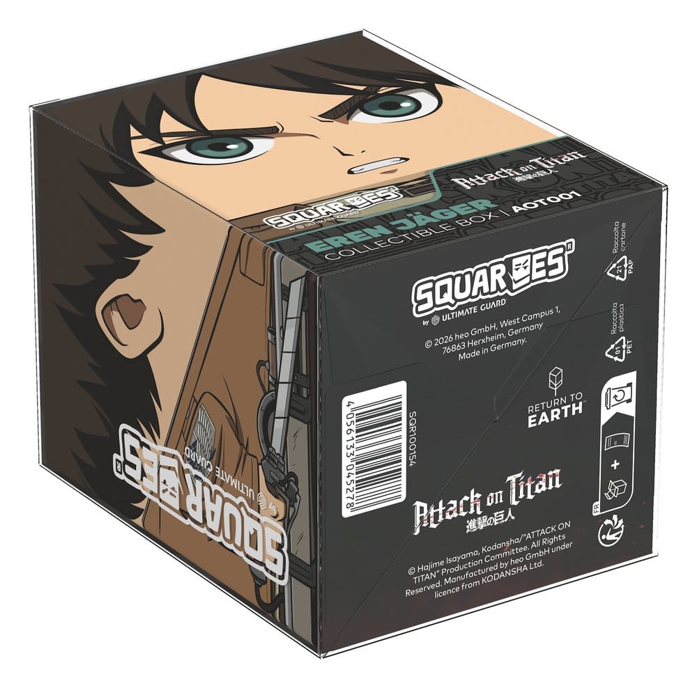 Squaroes Squaroe Attack on Titan AOT001 - Eren Jäger Squaroes